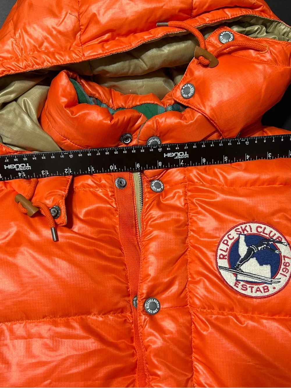 POLO RALPH LAUREN VINTAGE SKI PUFFER VEST GILET Size M
